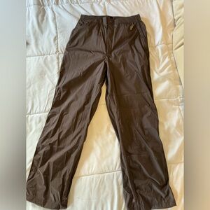 Women’s Brown Golf Rain Pants